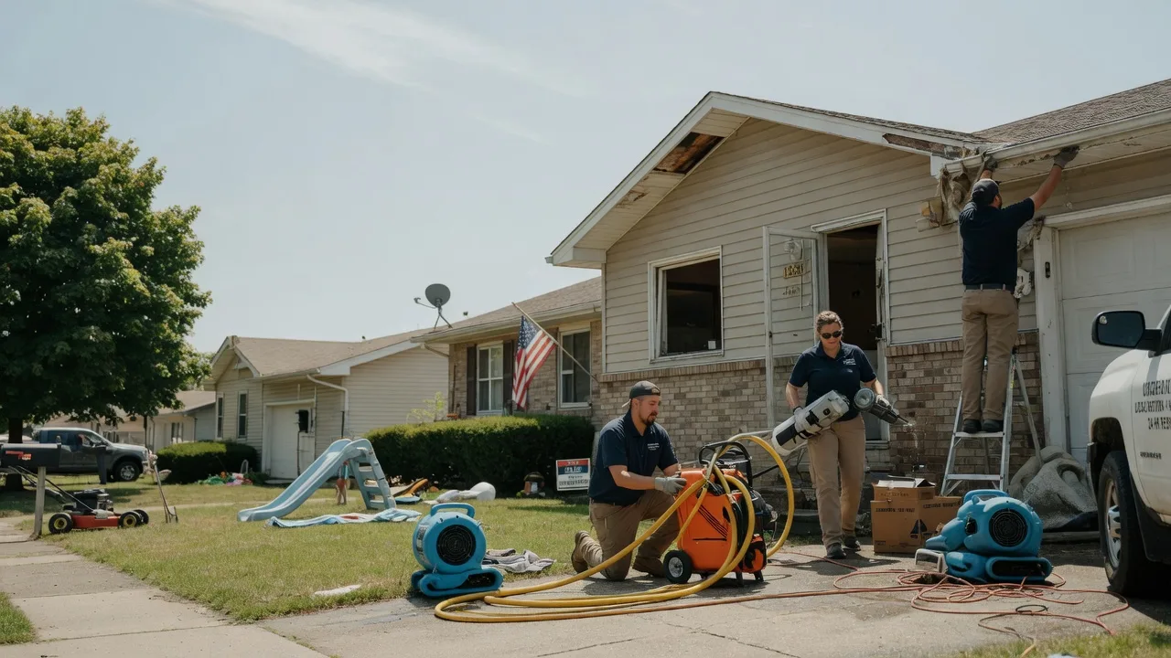 Water Damage Restoration in North Henderson, IL near me